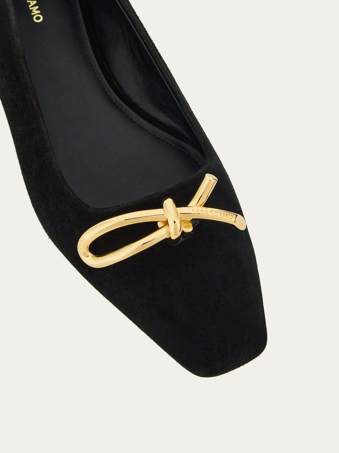 Ferragamo Ballet flat with asymmetric bow