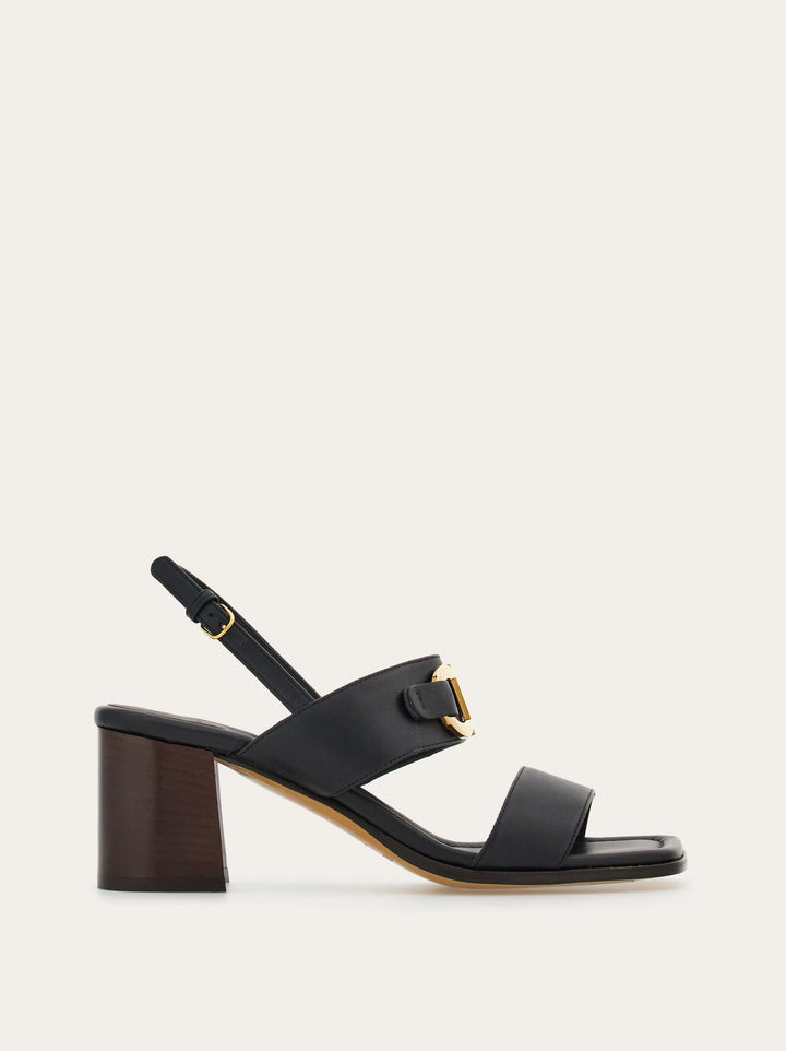 Ferragamo Sandal with Gancini ornament