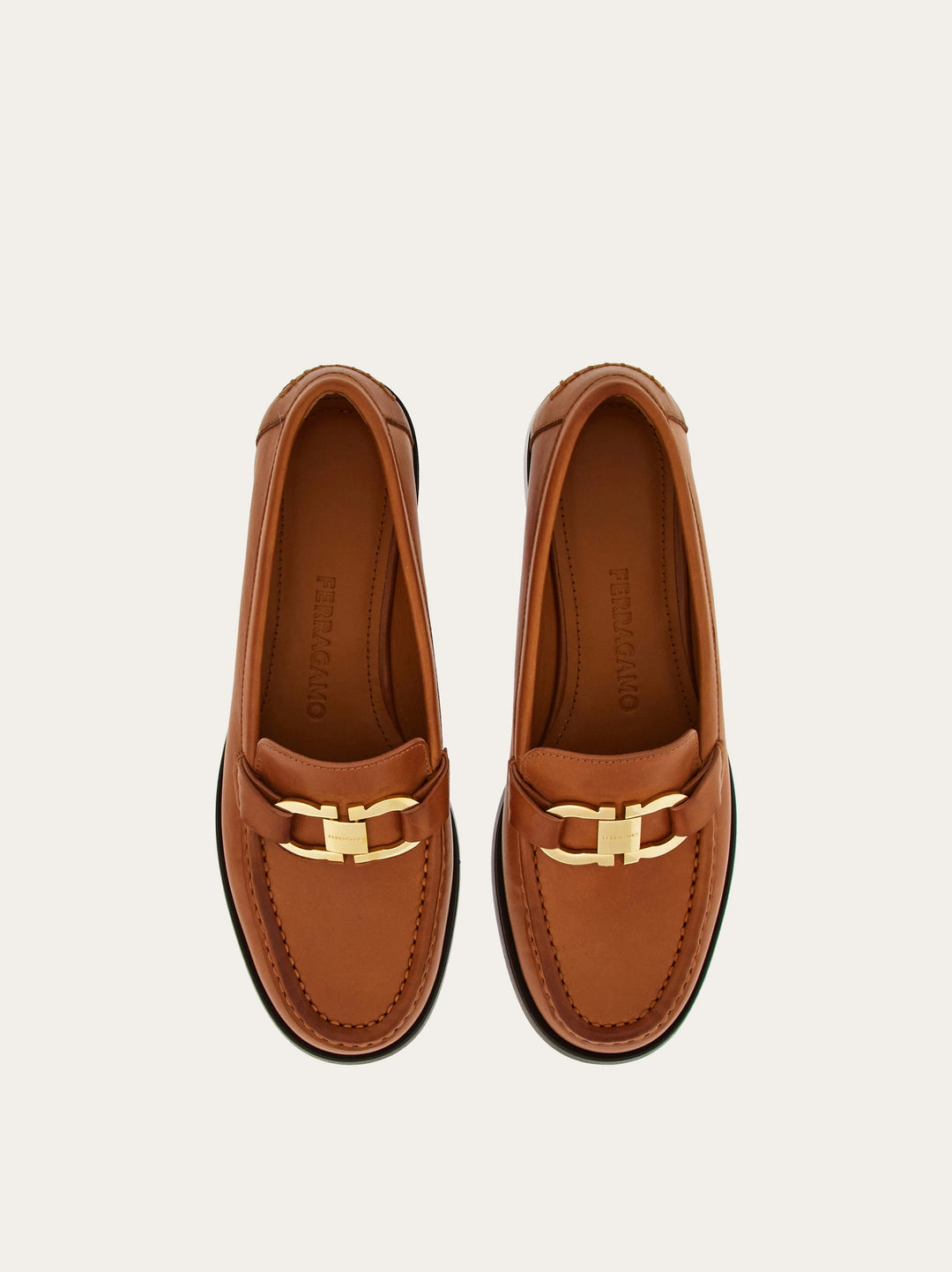 Ferragamo Moccasin with Gancini ornament