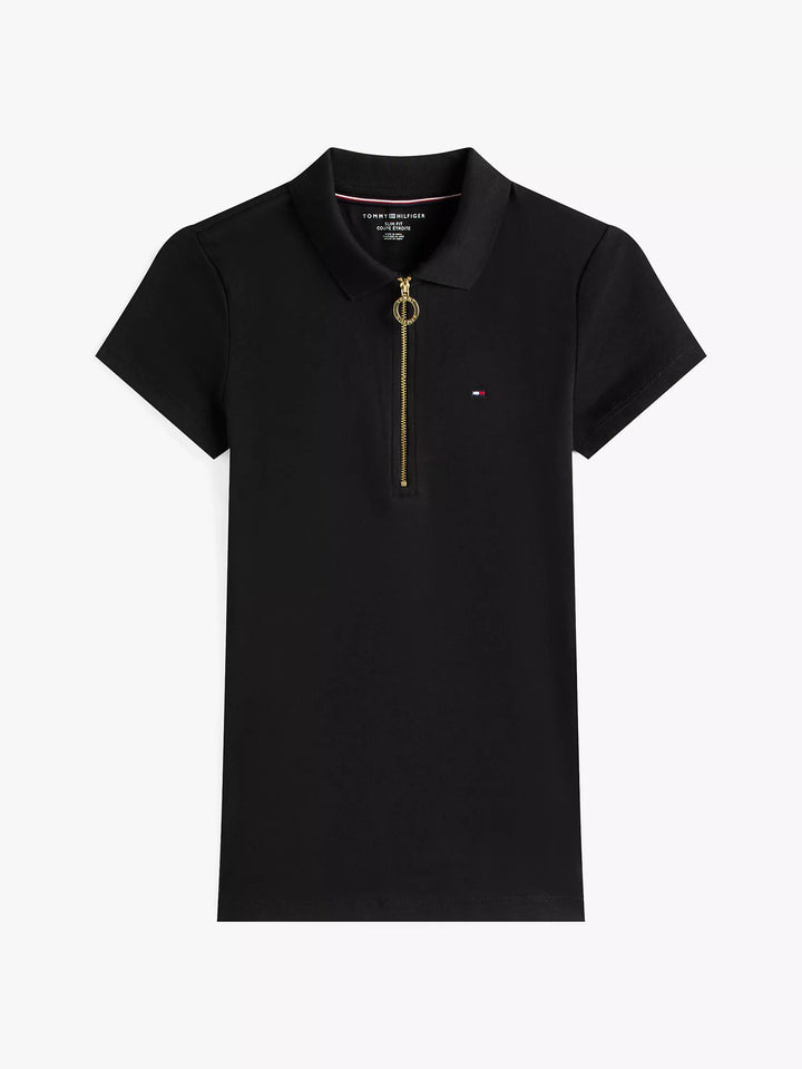 Tommy Hilfiger Slim Fit Zip Polo