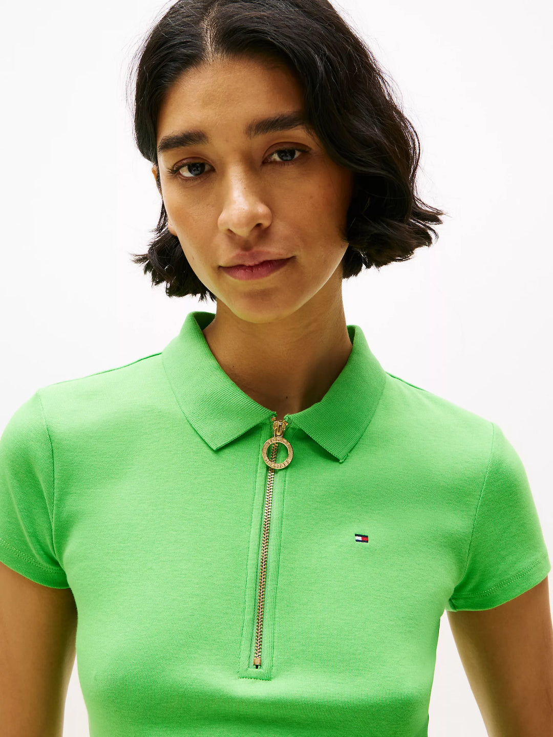 Tommy Hilfiger Slim Fit Zip Polo