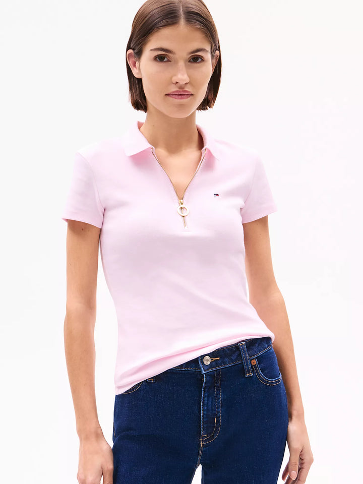 Tommy Hilfiger Slim Fit Zip Polo