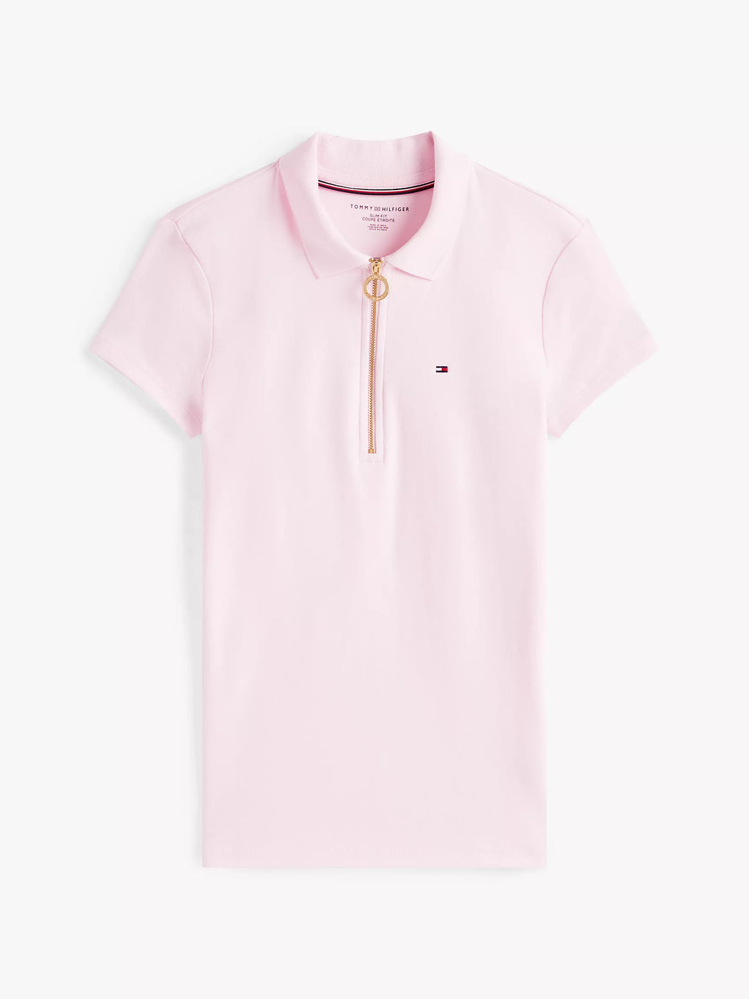 Tommy Hilfiger Slim Fit Zip Polo
