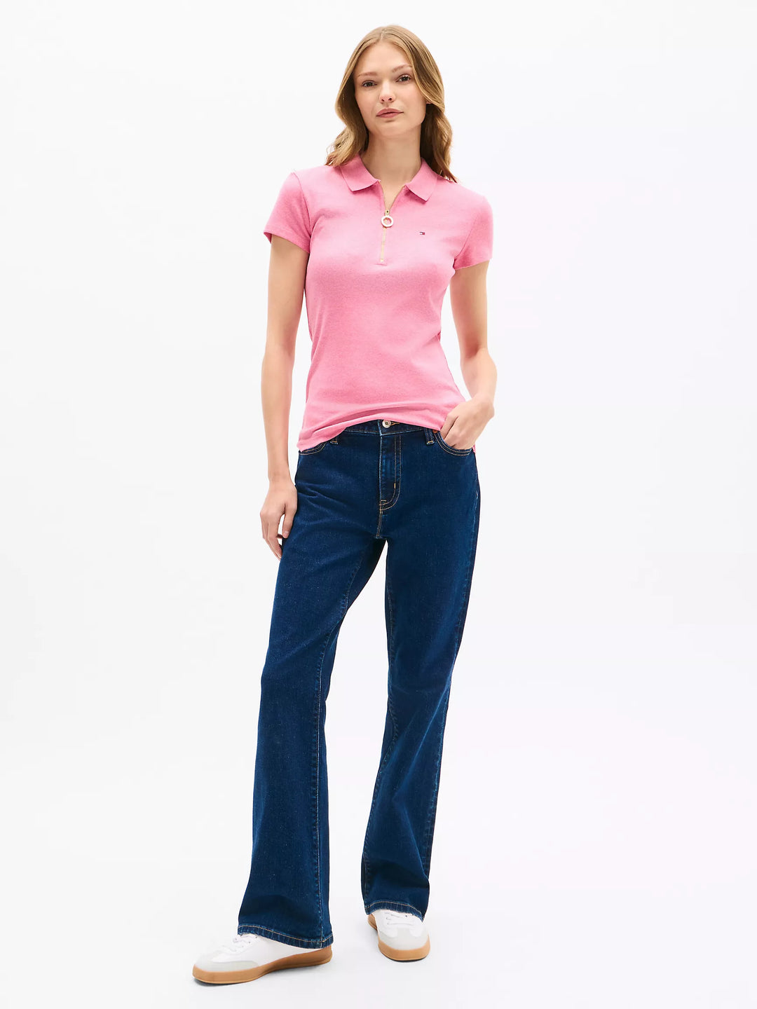 Tommy Hilfiger Slim Fit Zip Polo