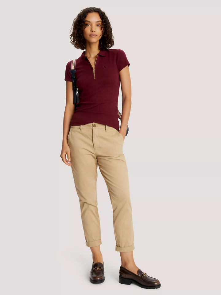 Tommy Hilfiger Slim Fit Zip Polo