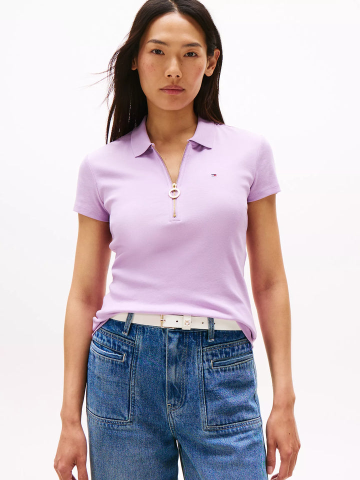 Tommy Hilfiger Slim Fit Zip Polo