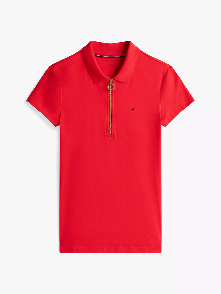 Tommy Hilfiger Slim Fit Zip Polo