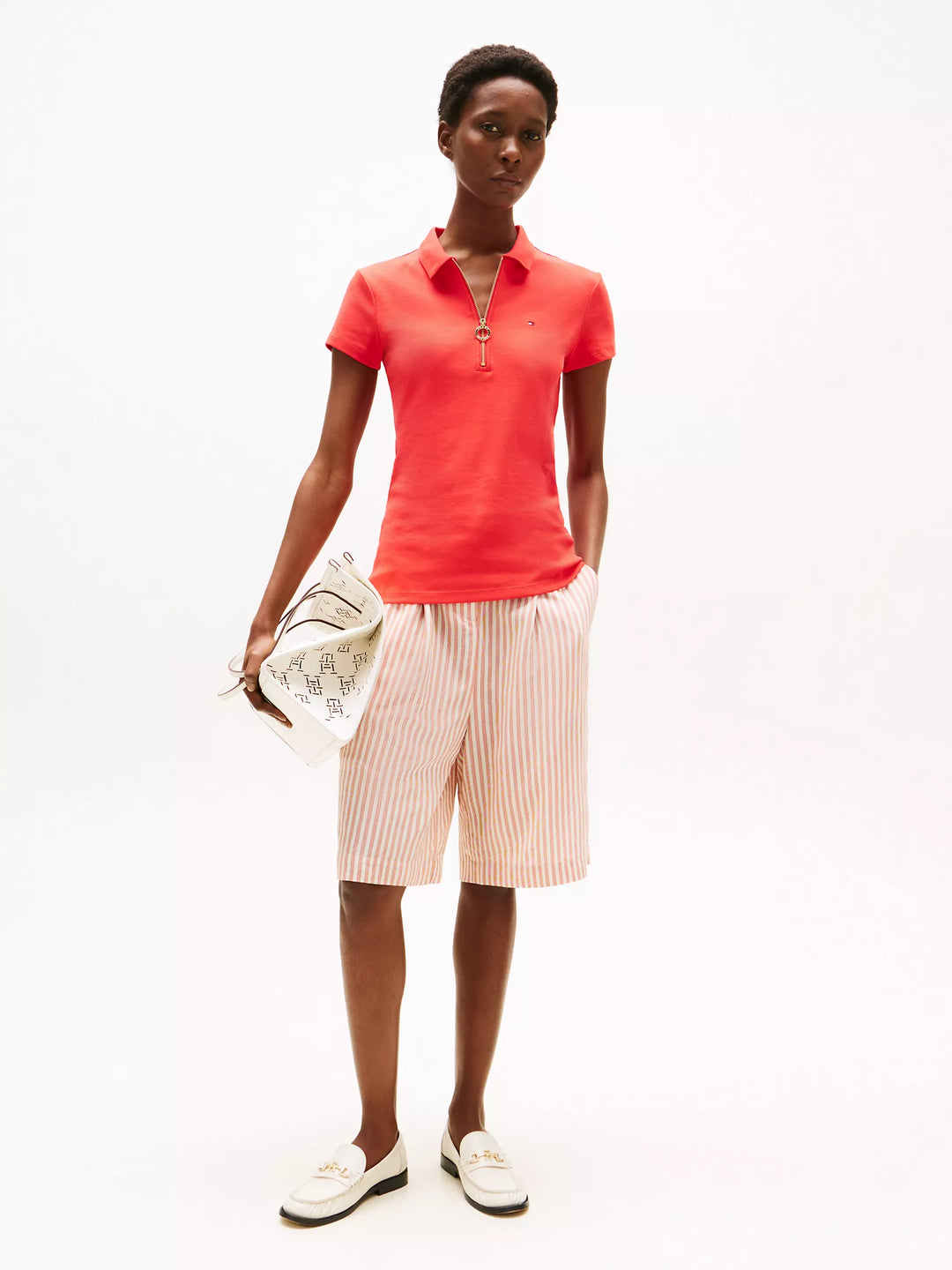 Tommy Hilfiger Slim Fit Zip Polo