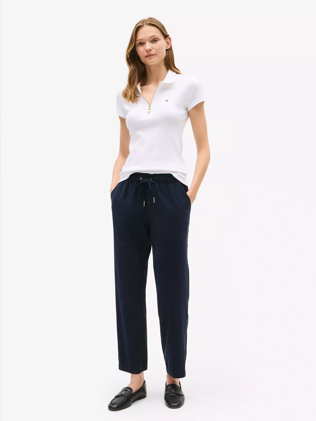 Tommy Hilfiger Slim Fit Zip Polo