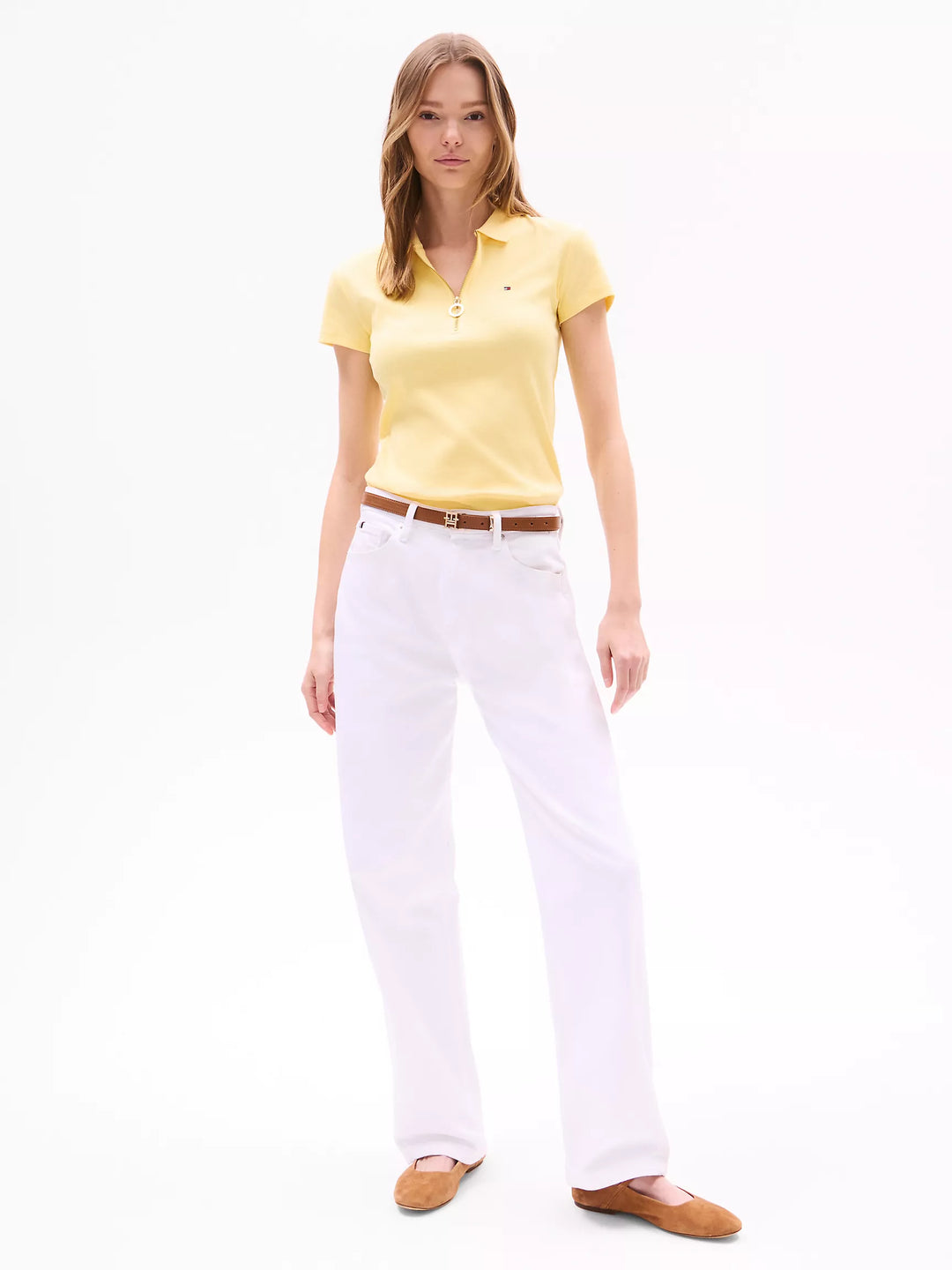 Tommy Hilfiger Slim Fit Zip Polo