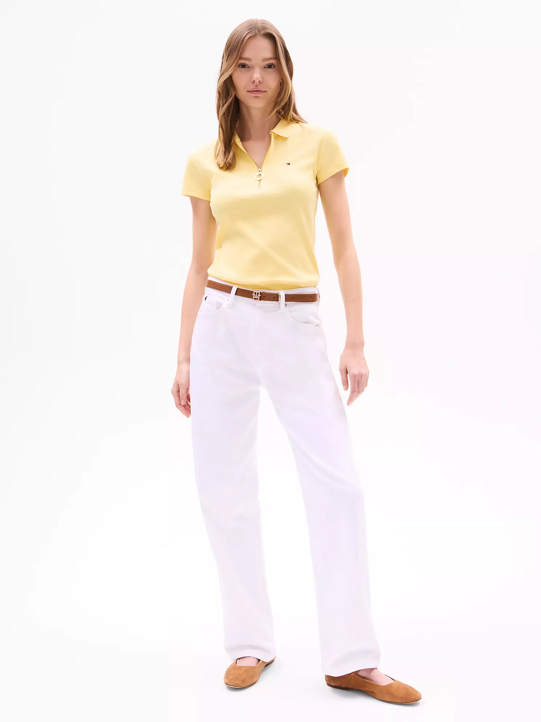 Tommy Hilfiger Slim Fit Zip Polo