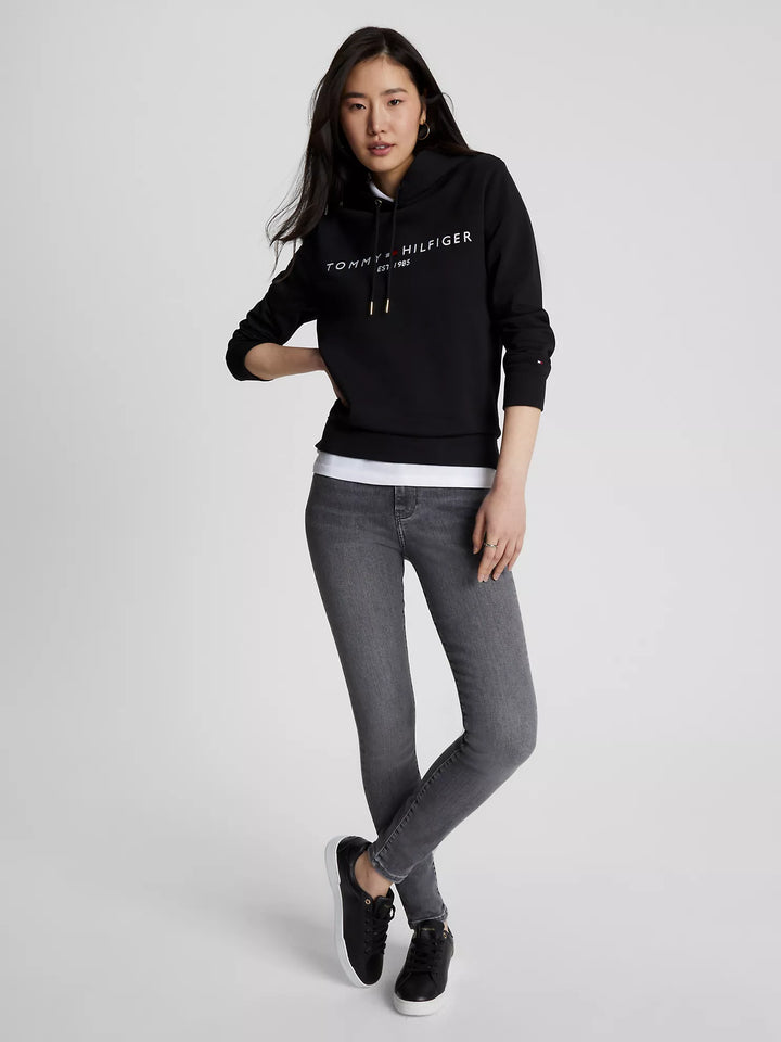 Tommy Hilfiger Embroidered Tommy Logo Terry Hoodie