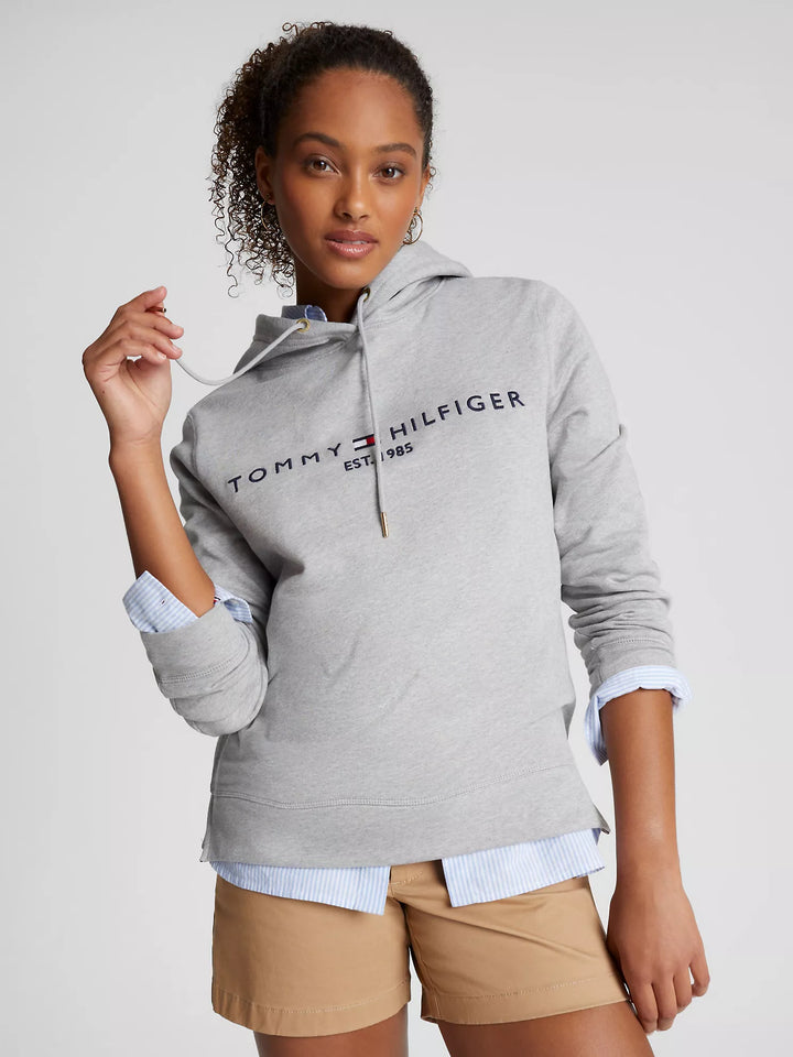 Tommy Hilfiger Embroidered Tommy Logo Terry Hoodie