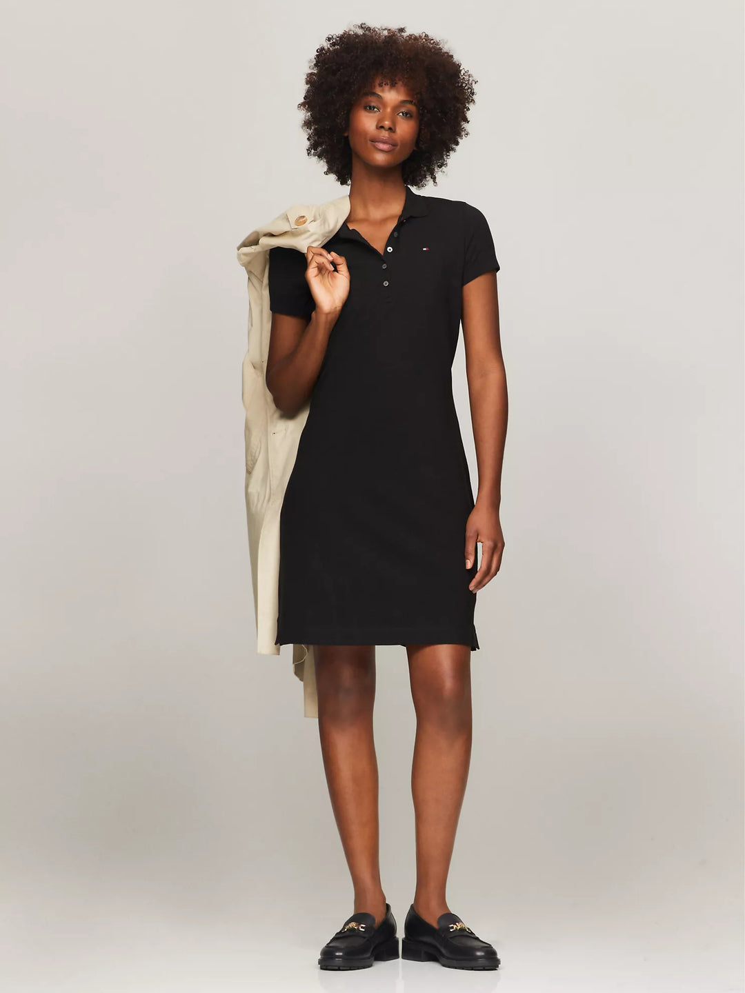 Tommy Hilfiger  Stretch Cotton Slim Fit Polo Dress