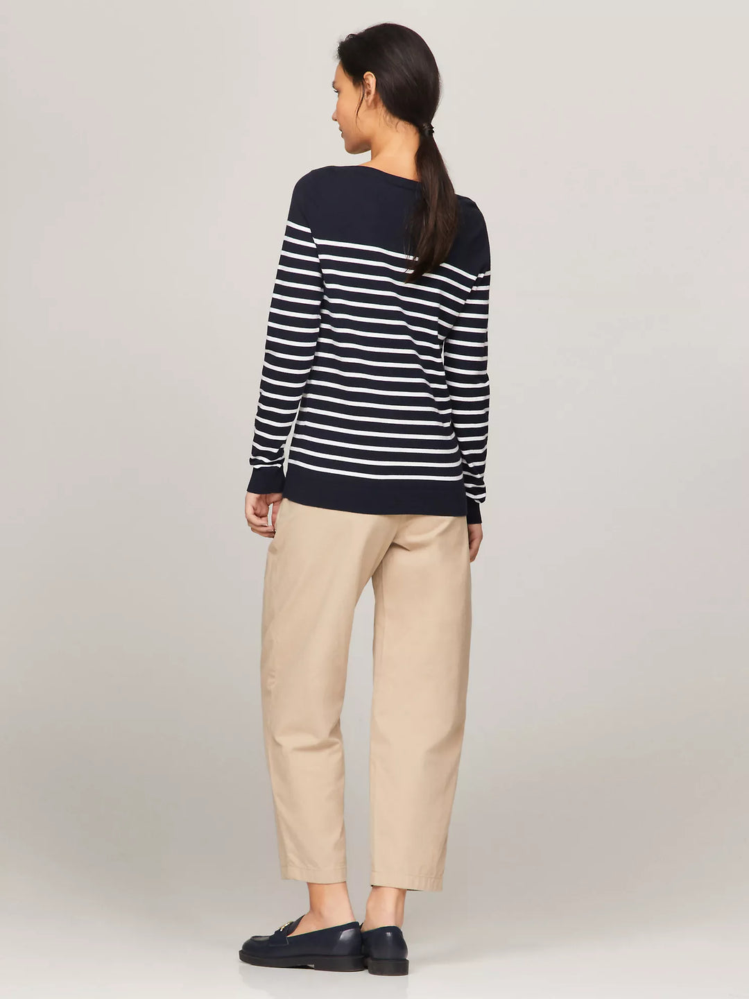 Tommy Hilfiger Stripe Boatneck Sweater