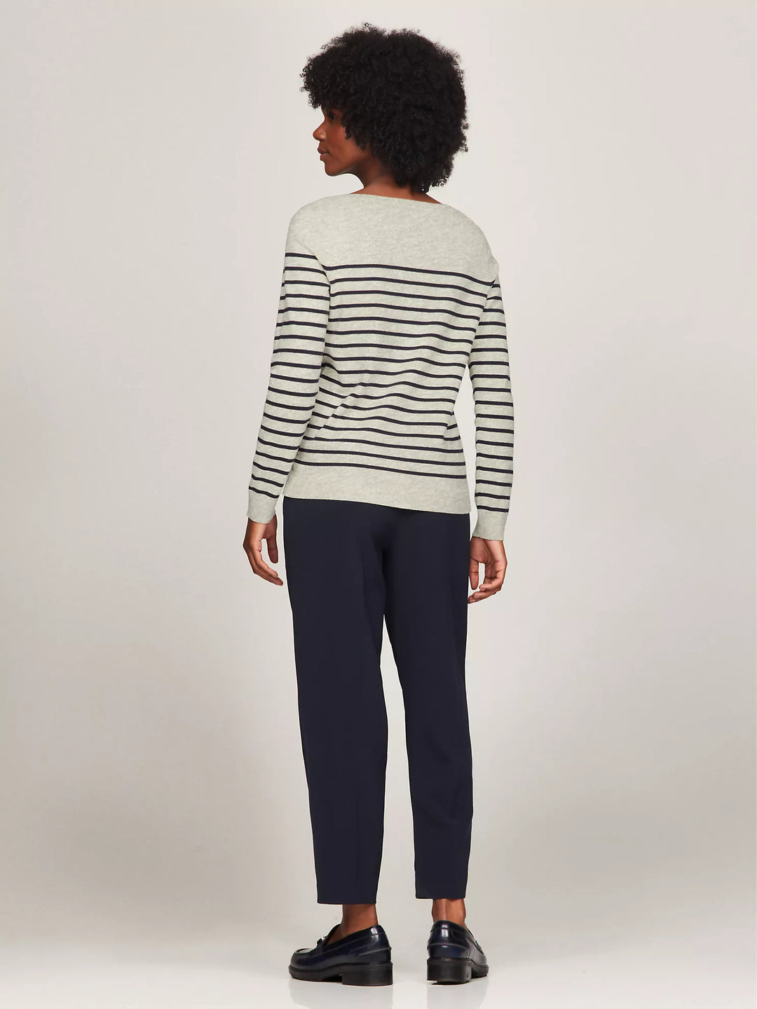 Tommy Hilfiger Stripe Boatneck Sweater