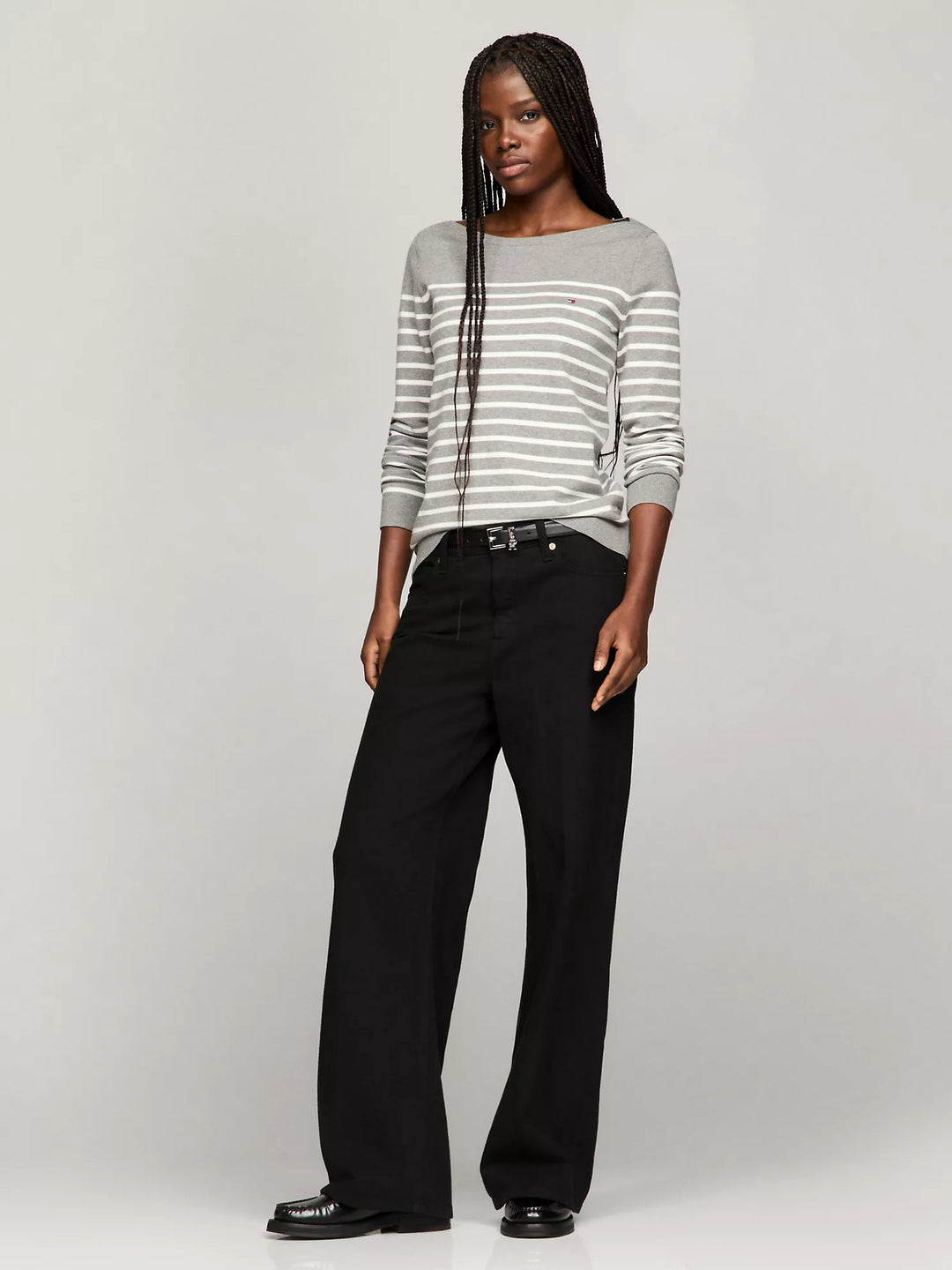 Tommy Hilfiger Stripe Boatneck Sweater