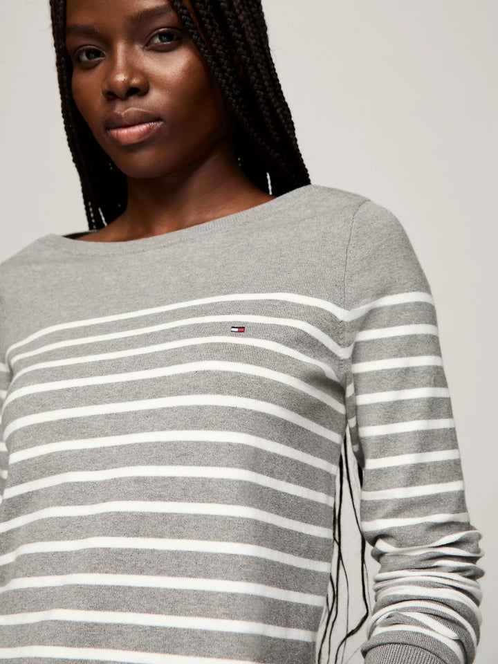 Tommy Hilfiger Stripe Boatneck Sweater