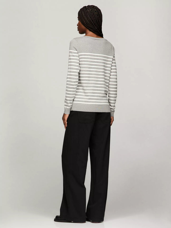 Tommy Hilfiger Stripe Boatneck Sweater