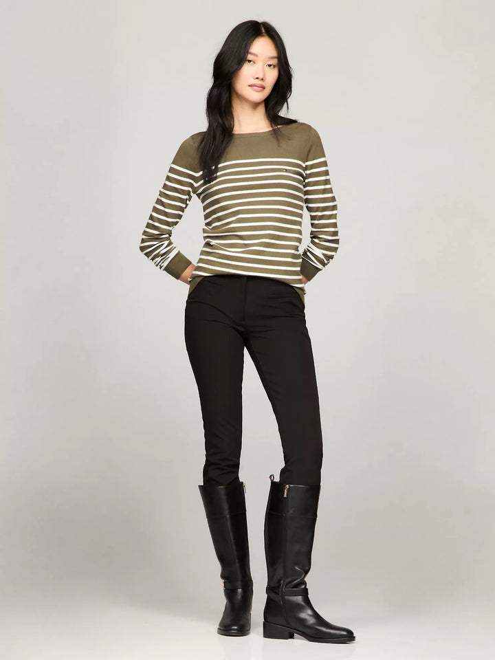 Tommy Hilfiger Stripe Boatneck Sweater