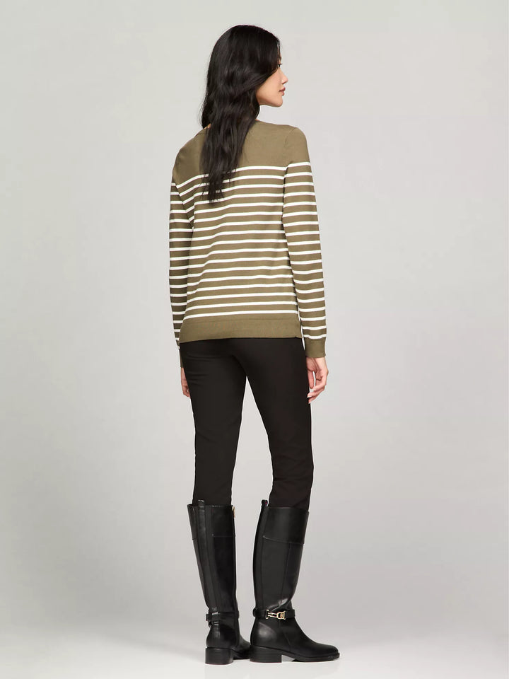 Tommy Hilfiger Stripe Boatneck Sweater