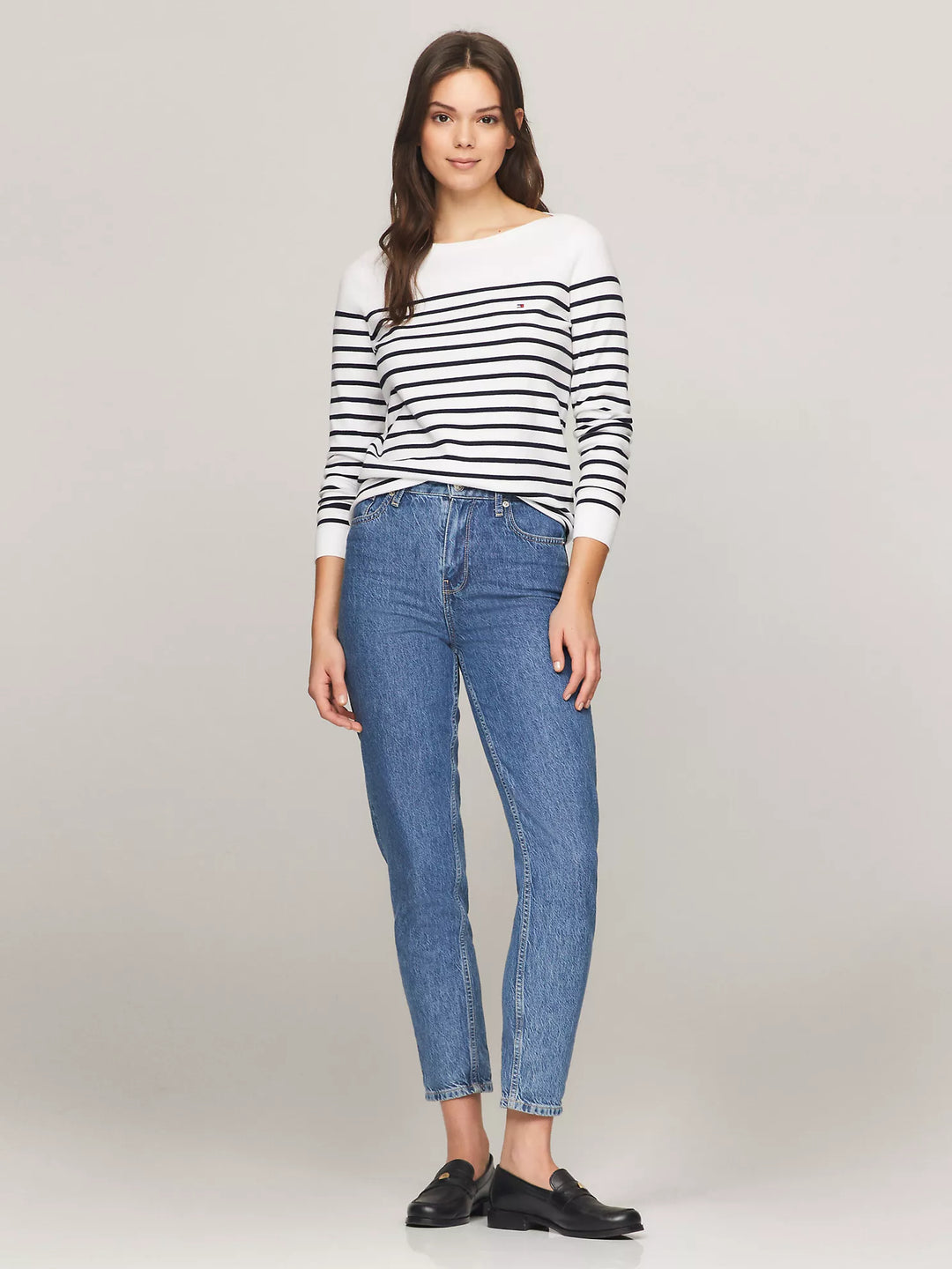 Tommy Hilfiger Stripe Boatneck Sweater