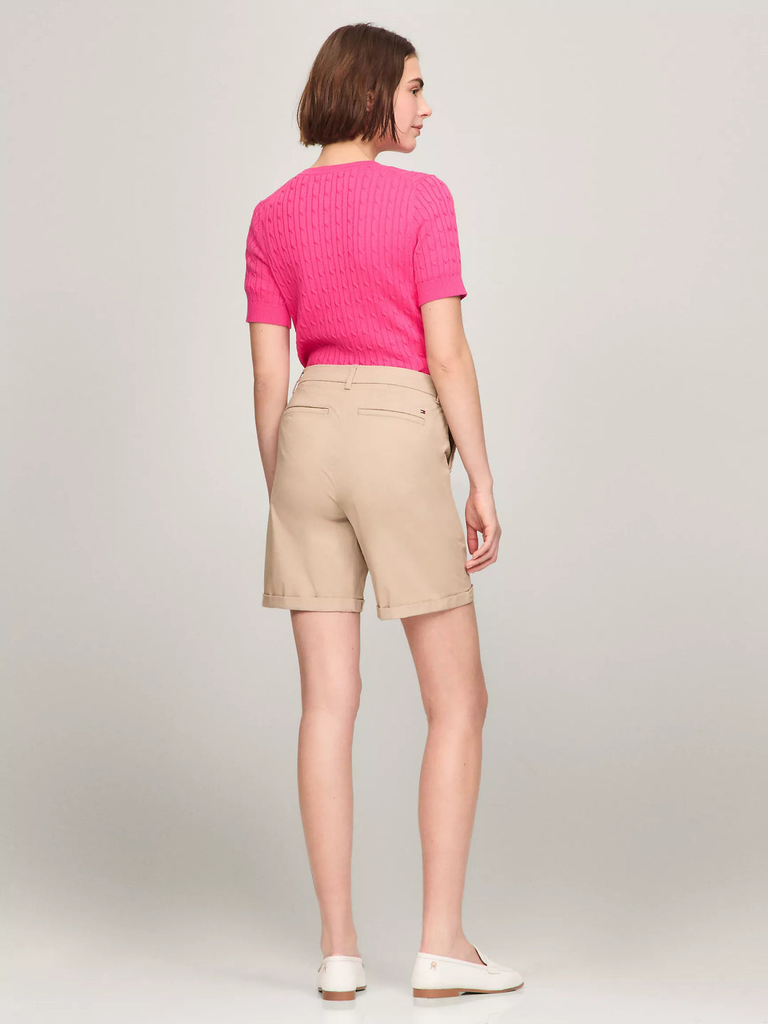 Tommy Hilfiger Solid Stretch Cotton 7" Chino Short