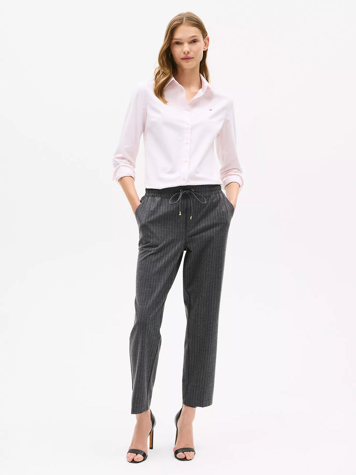 Tommy Hilfiger Stripe Stretch Oxford Regular Fit Shirt