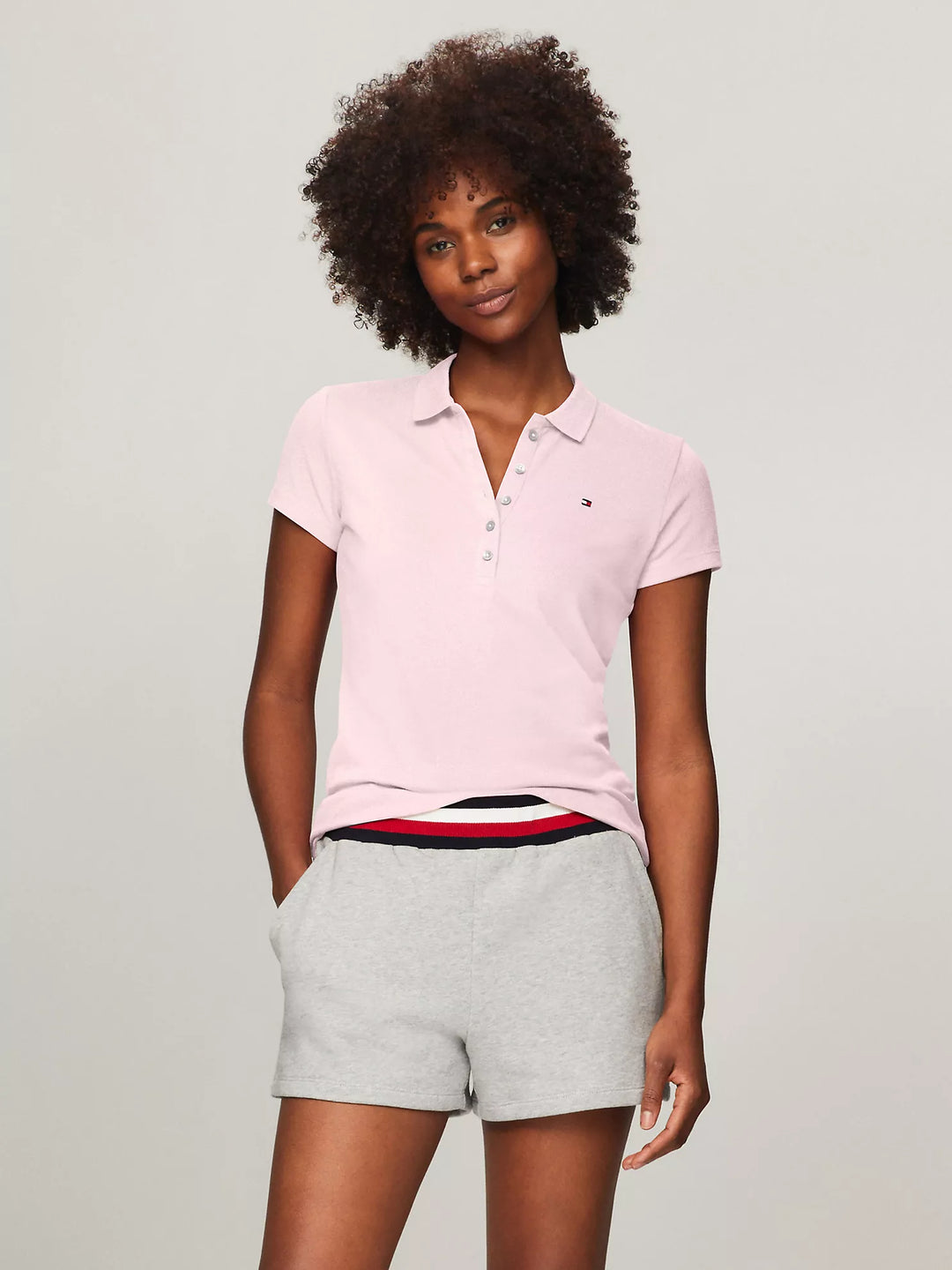 Tommy Hilfiger Slim Fit Stretch Cotton Polo