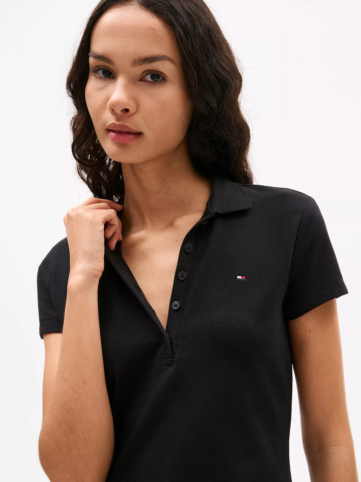 Tommy Hilfiger Stretch-Cotton Slim Fit Polo Dress