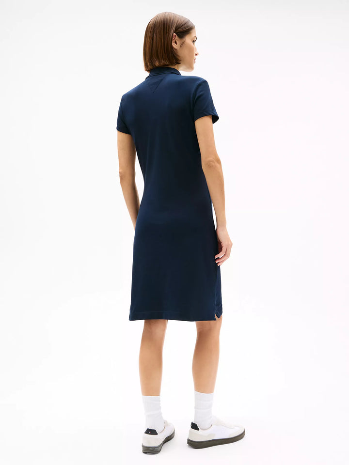Tommy Hilfiger Stretch-Cotton Slim Fit Polo Dress
