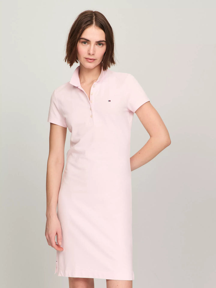 Tommy Hilfiger Stretch-Cotton Slim Fit Polo Dress