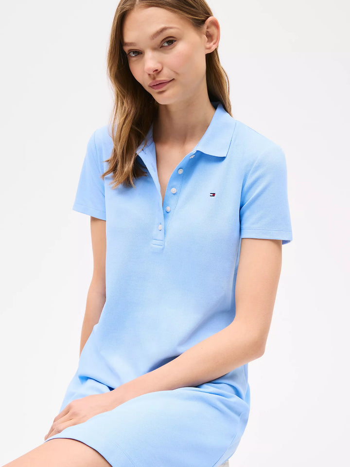 Tommy Hilfiger Stretch-Cotton Slim Fit Polo Dress