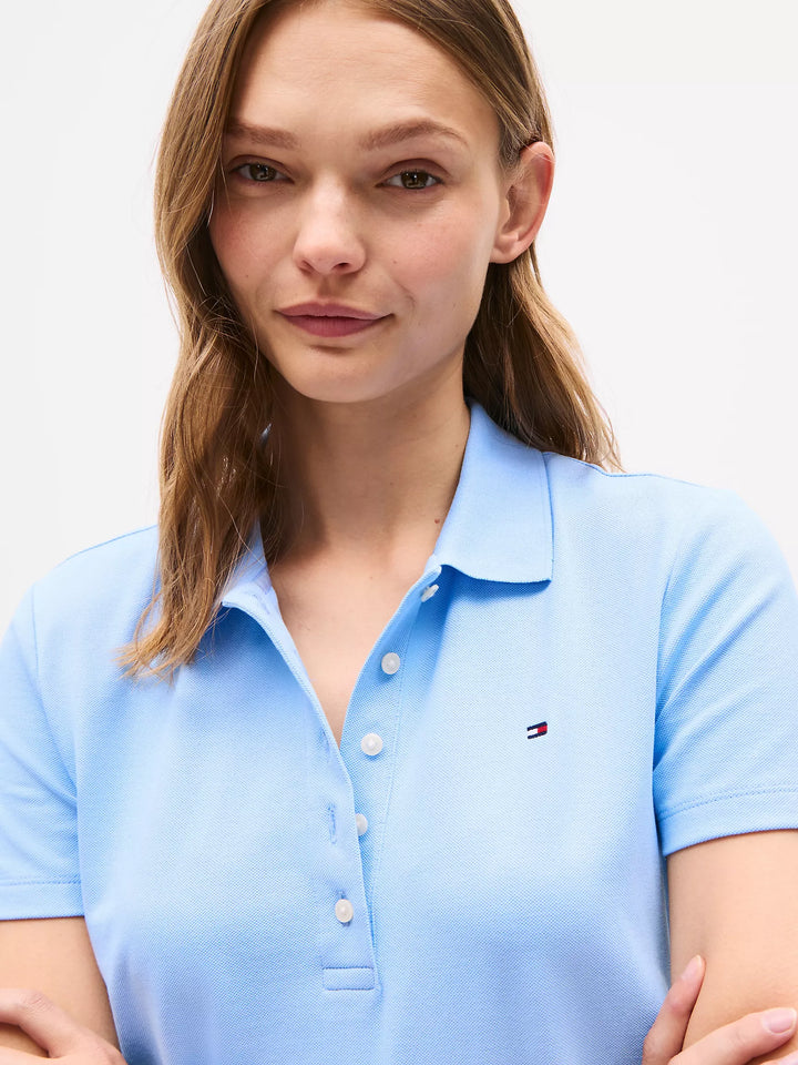 Tommy Hilfiger Stretch-Cotton Slim Fit Polo Dress