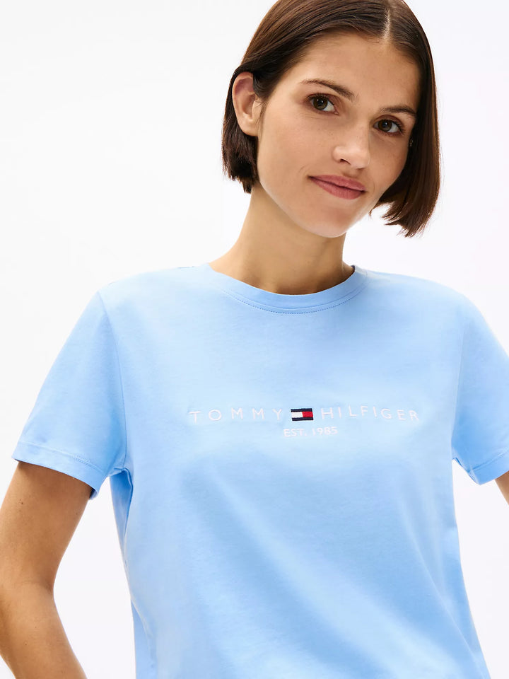 Tommy Hilfiger Embroidered Tommy Logo T-Shirt