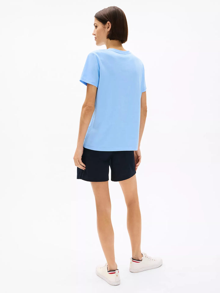Tommy Hilfiger Embroidered Tommy Logo T-Shirt