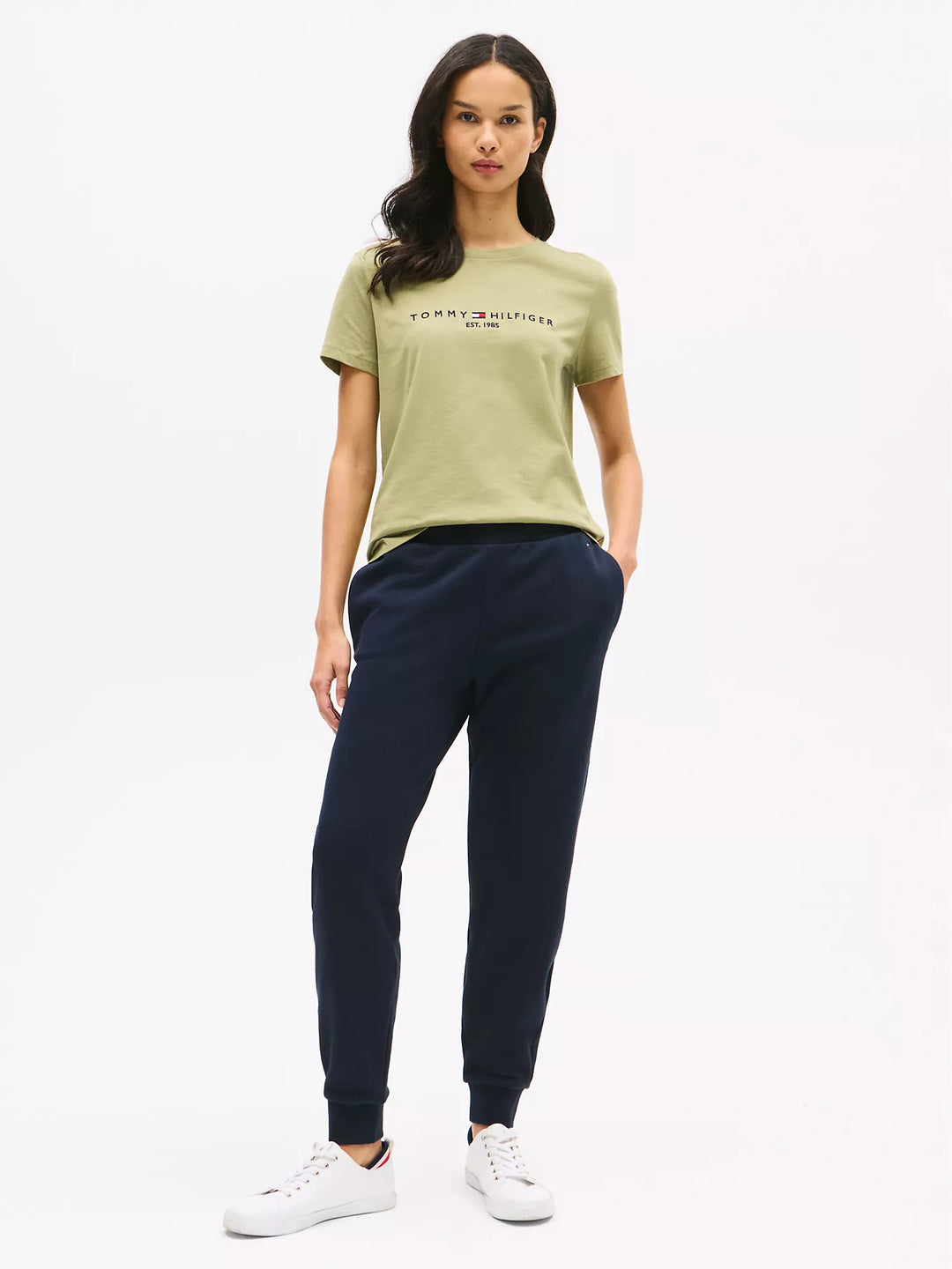 Tommy Hilfiger Embroidered Tommy Logo T-Shirt