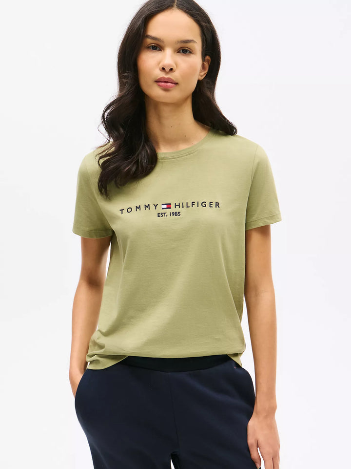 Tommy Hilfiger Embroidered Tommy Logo T-Shirt