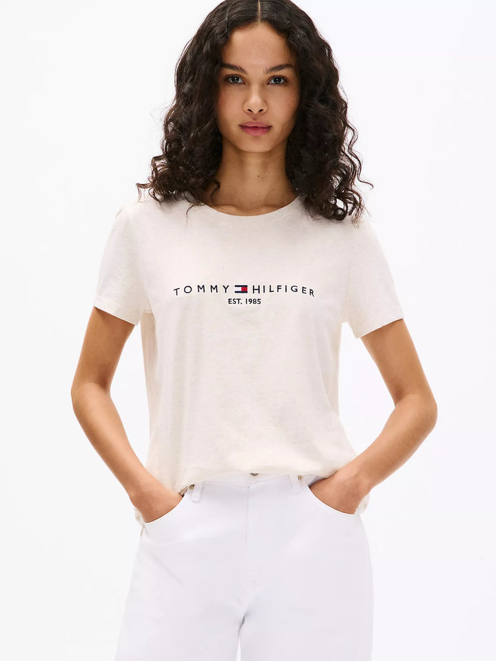 Tommy Hilfiger Embroidered Tommy Logo T-Shirt