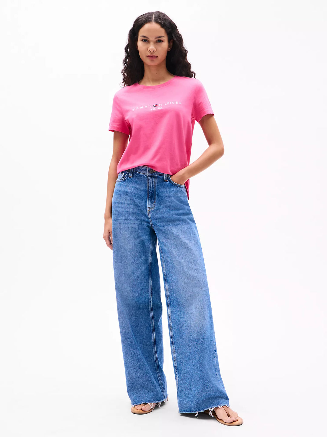 Tommy Hilfiger Embroidered Tommy Logo T-Shirt