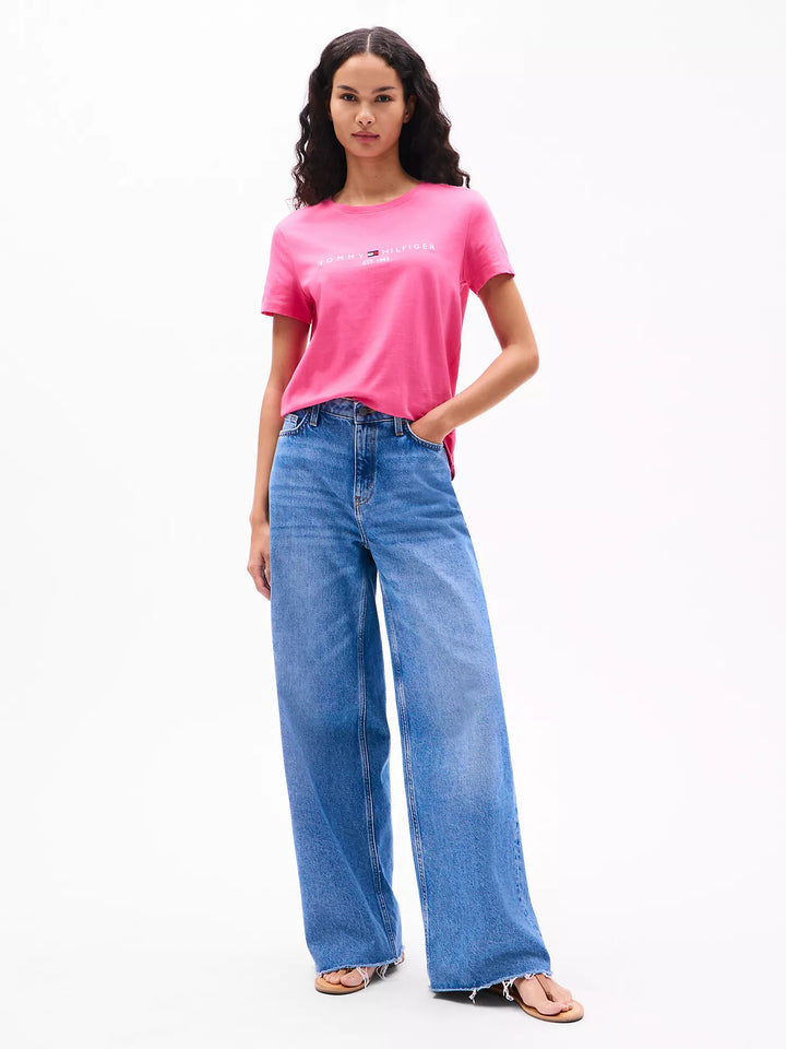 Tommy Hilfiger Embroidered Tommy Logo T-Shirt
