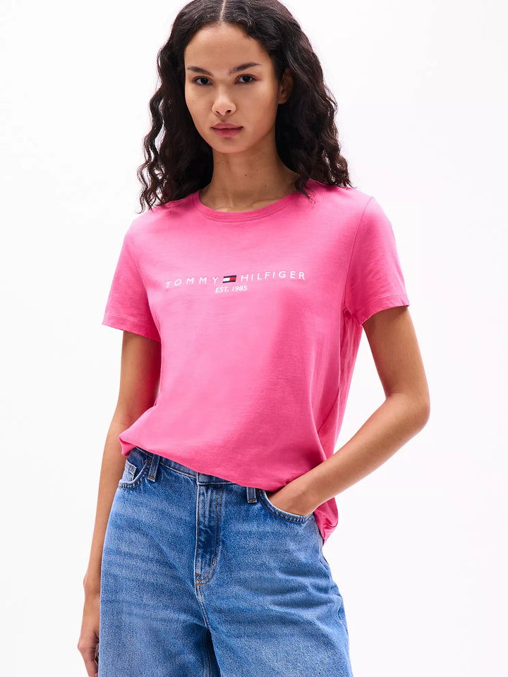 Tommy Hilfiger Embroidered Tommy Logo T-Shirt
