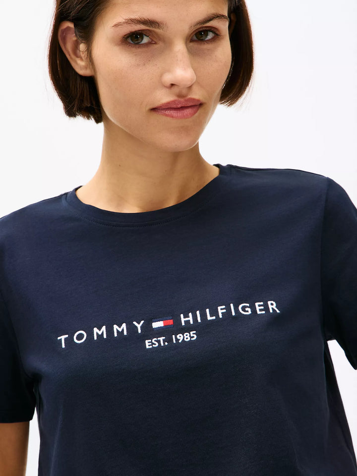 Tommy Hilfiger Embroidered Tommy Logo T-Shirt