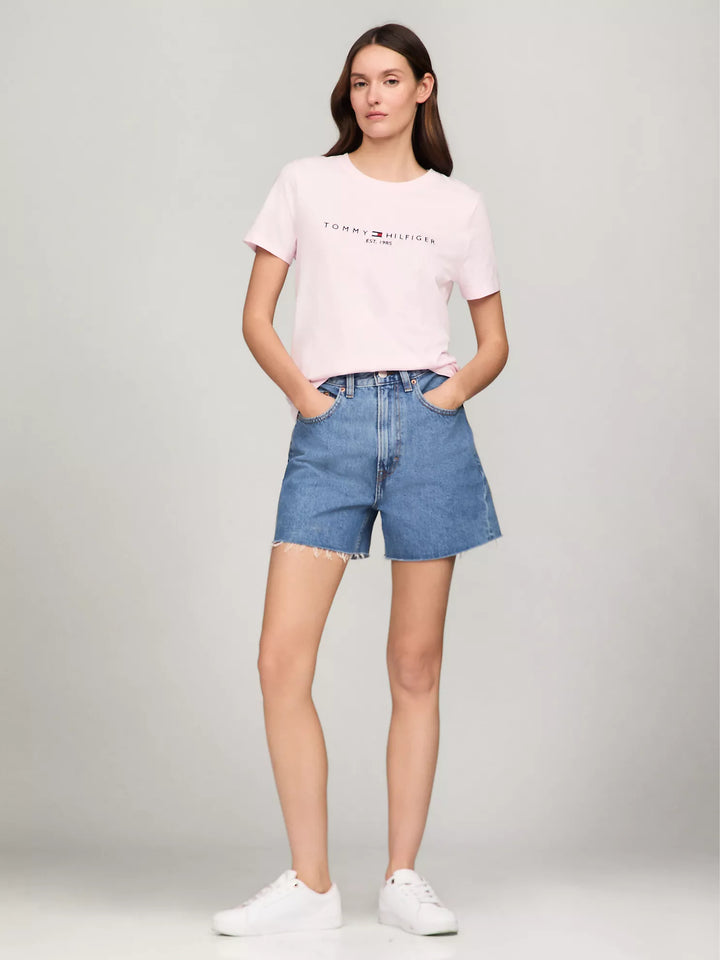 Tommy Hilfiger Embroidered Tommy Logo T-Shirt