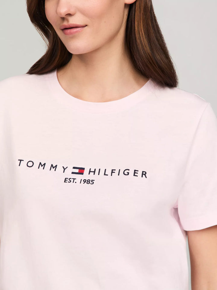 Tommy Hilfiger Embroidered Tommy Logo T-Shirt