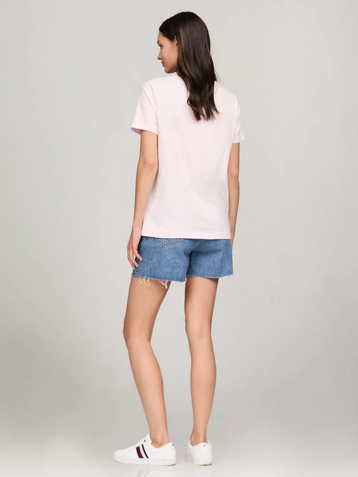 Tommy Hilfiger Embroidered Tommy Logo T-Shirt