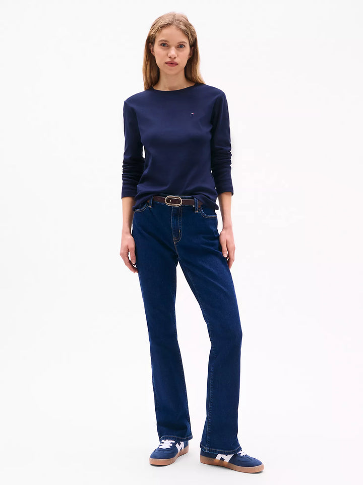 Tommy Hilfiger Long-Sleeve Crewneck Favorite T-Shirt