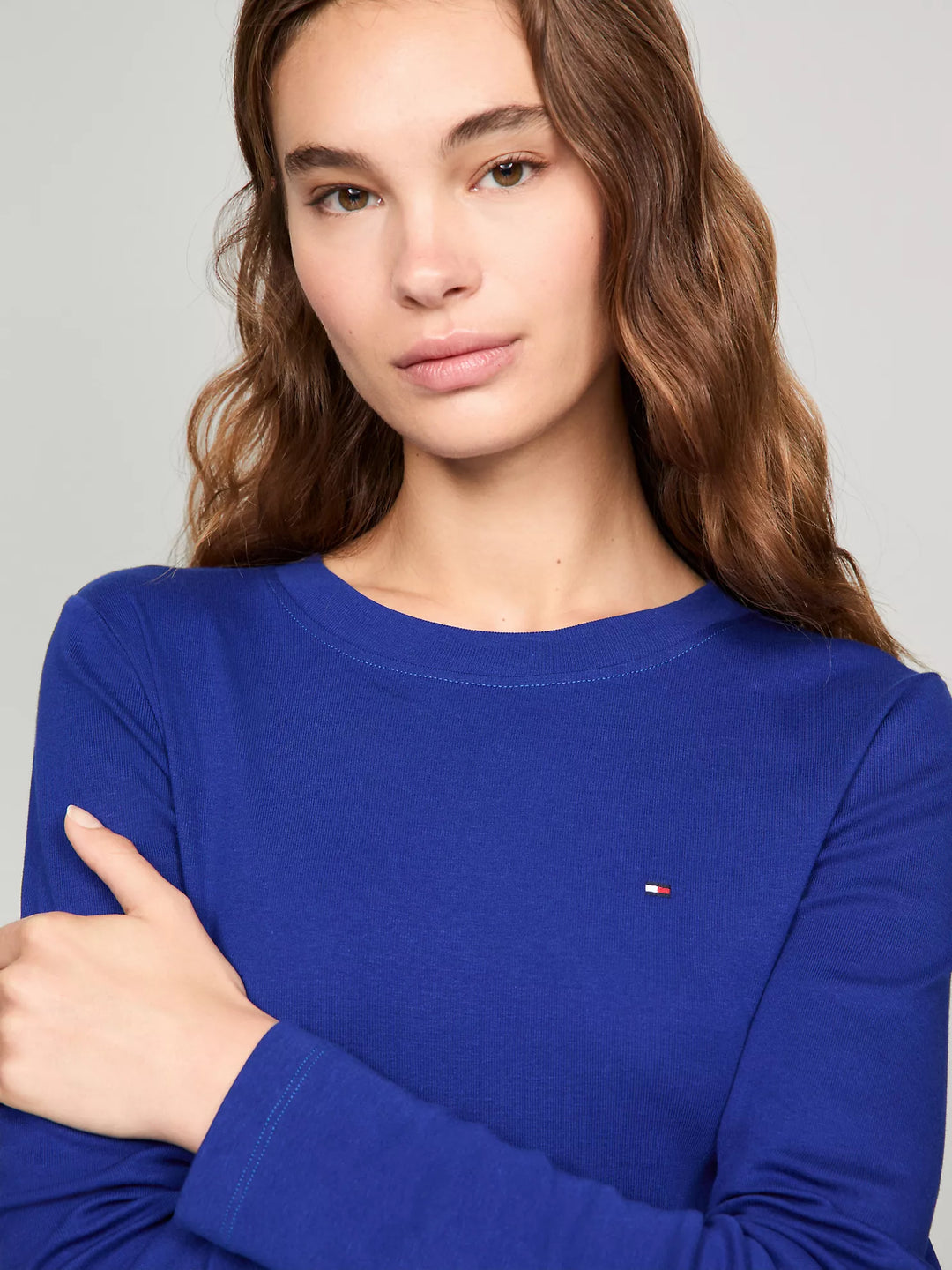 Tommy Hilfiger Long-Sleeve Crewneck Favorite T-Shirt