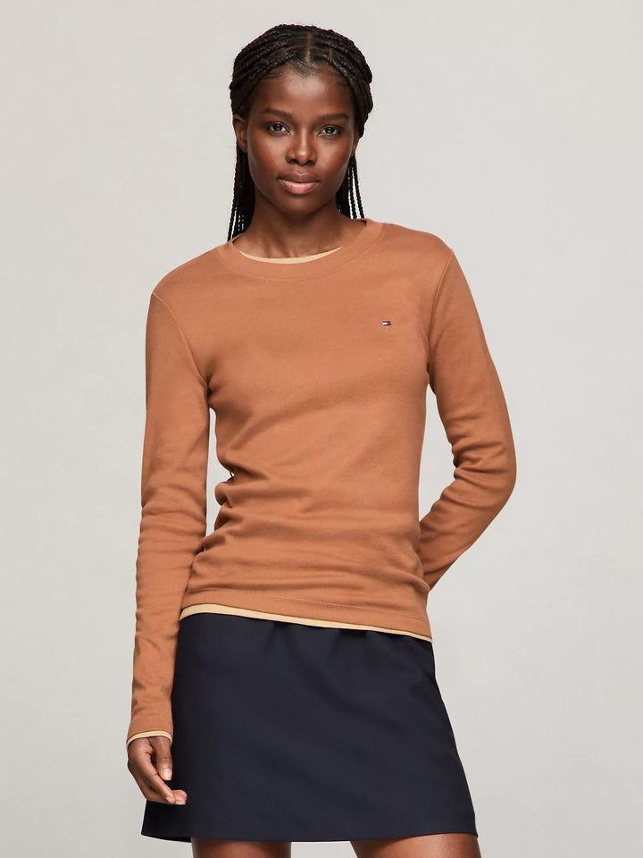 Tommy Hilfiger Long-Sleeve Crewneck Favorite T-Shirt