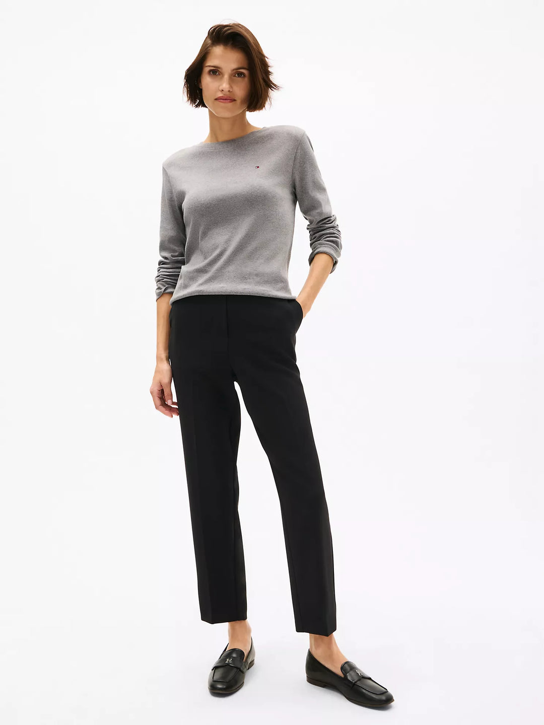 Tommy Hilfiger Long-Sleeve Crewneck Favorite T-Shirt